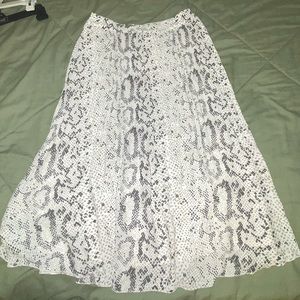Jcrew Snake print skirt